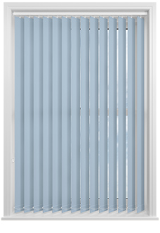 Roma, Horizon Blue - Vertical Blind